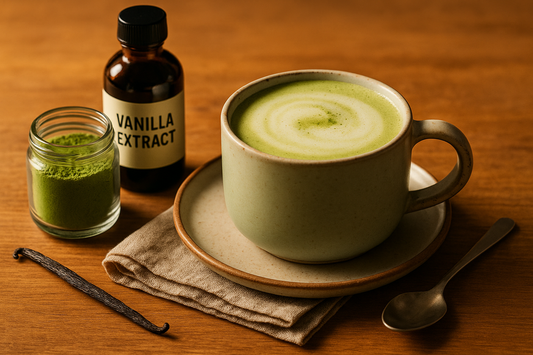 Vanilla Matcha Latte Recipe